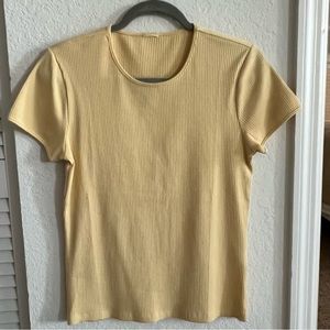 H&M yellow top